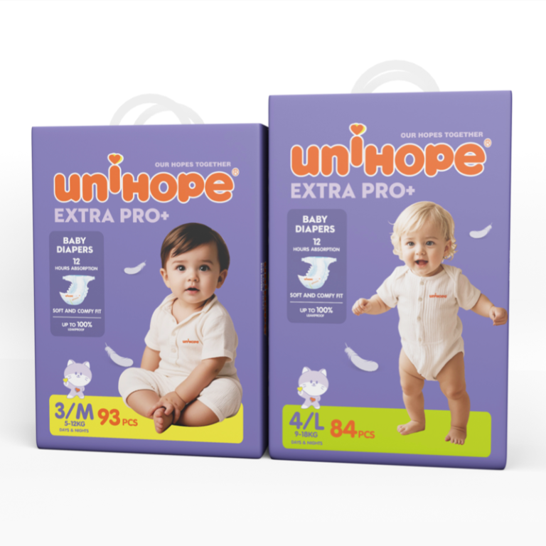 Baby Diapers Extra Pro+4