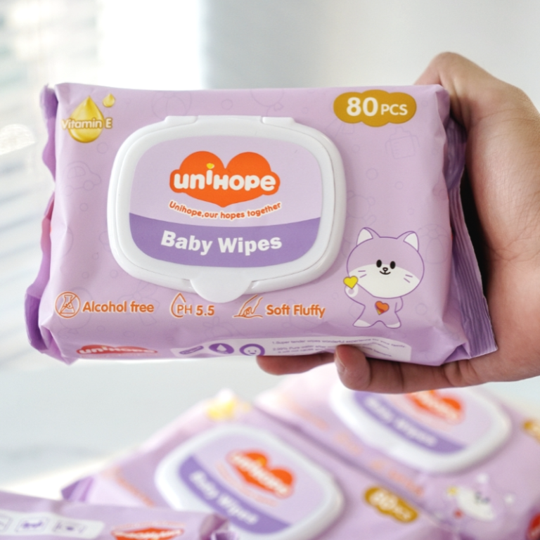Unihope Baby Wipes 80pcs