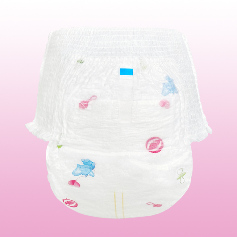 Unihope Pink And Purple Baby Diapers 3